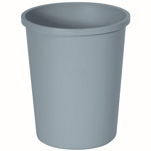 Rubbermaid® Wastebasket, 44-3/8 Quart, Light Gray